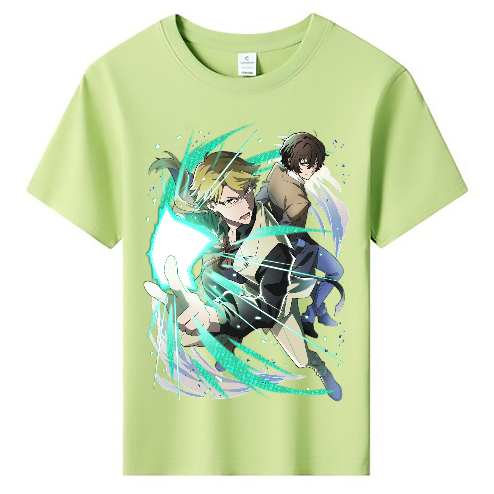 （画像用） 文豪ストレイドッグス Bungo Stray Dogs 綿100％キッズTシャツ（フロントプリント）